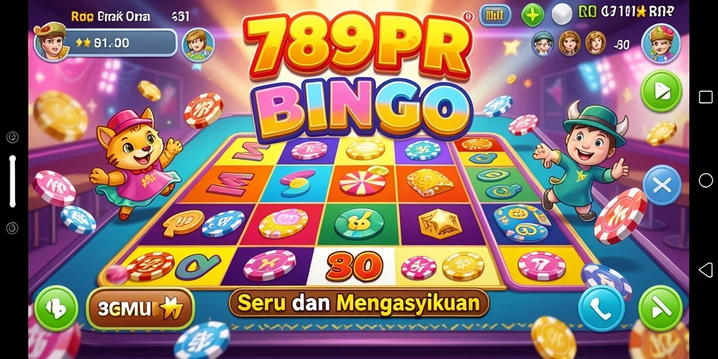 Screenshot gameplay 789RP yang menampilkan keseruan permainan Bingo.