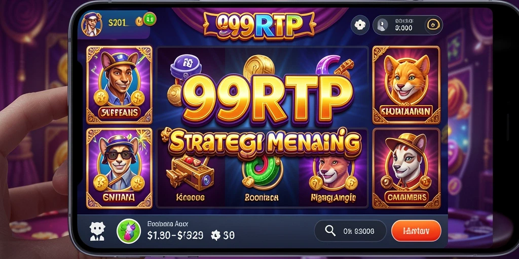 Gameplay strategis yang menampilkan kemenangan besar dalam 99RTP.