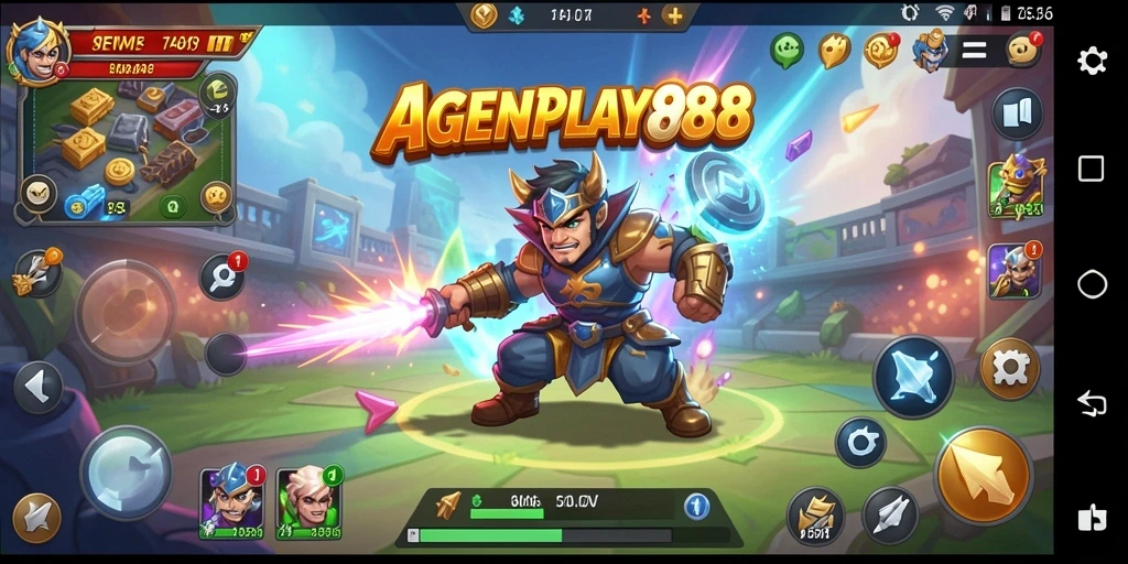 Tampilan gameplay AGENPLAY88 yang menarik dan interaktif.