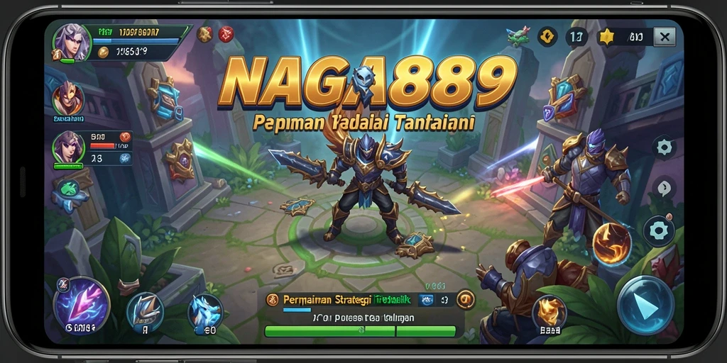 Tampilan gameplay menantang di NAGA889 dengan strategi mendalam.