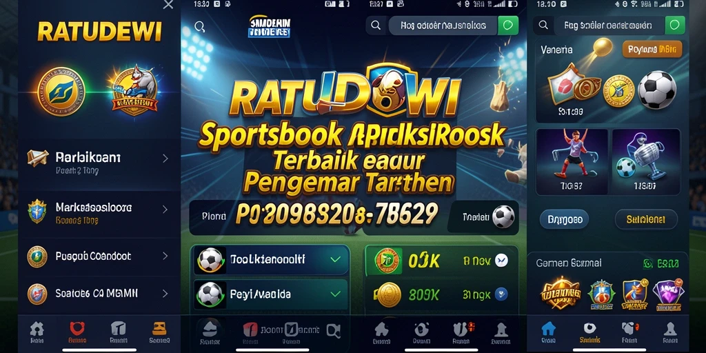 Tampilan gameplay RATUDEWI yang menarik dan interaktif dalam taruhan olahraga.