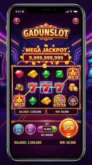 Proses pengunduhan aplikasi di gadunslot yang cepat dan aman.